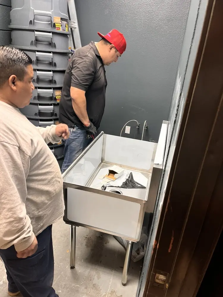 Commercial plumbing and sink installation in Steiner Ranch